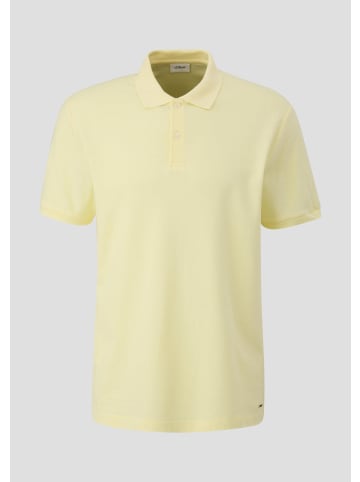 s.Oliver Polo-Shirt in 1120_helles zitrone