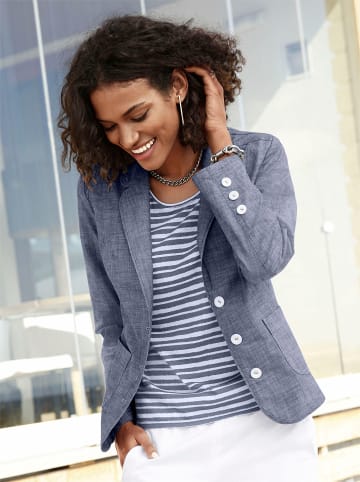 WITT WEIDEN Jackenblazer in jeansblau