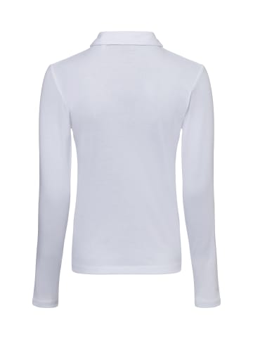 brookshire Langarmshirt in weiß