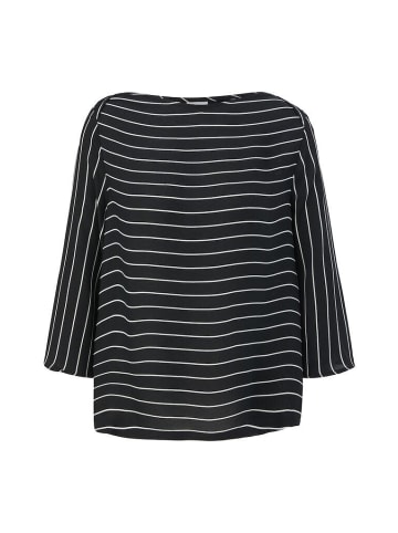 S.OLIVER RED LABEL Langarmbluse in Schwarz