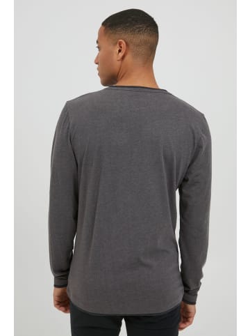 11 Project Langarmshirt PRVenko 20714125 ME Langarmshirt im Doublelayer-Look in Grau