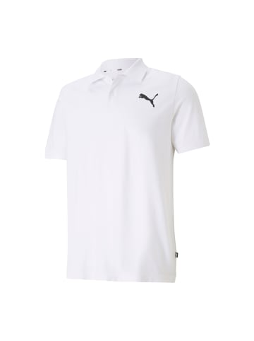 Puma T-Shirt ESS Pique Polo in weiß