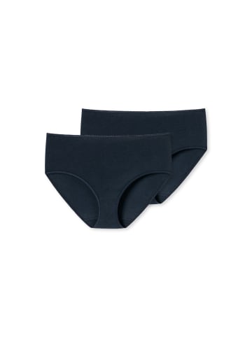 UNCOVER BY SCHIESSER Slip 2er Pack in Dunkelblau