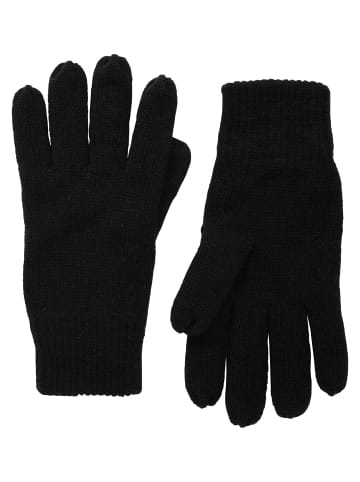 Petrol Industries Unifarbene Handschuhe Pekin in Schwarz