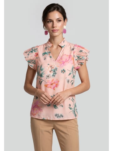Usha Women Blouse in Multicolor Pink