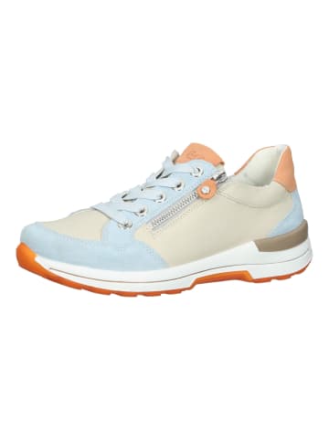 ara Sneaker in Blau/Orange