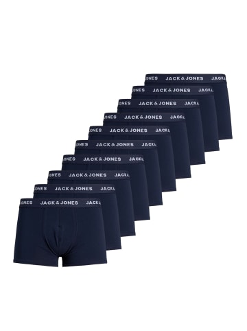 Jack & Jones Trunks 'Solid' 10er Pack in dunkelblau