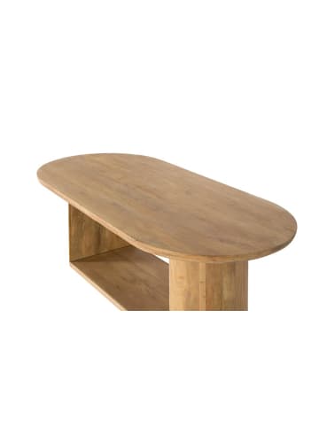 Giner y Colomer Ovaler Tisch aus Mangoholz 210 cm in Brown