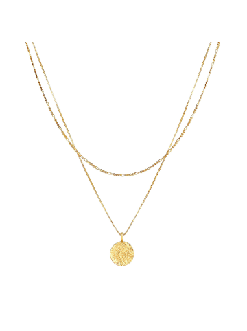 KUZZOI Halskette für Herren in gold