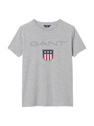 Gant T-Shirt 1er Pack in Grau