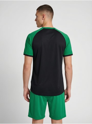 Hummel T-Shirt Raglanärmel Hmlmatch Erwachsene in BLACK/JELLY BEAN