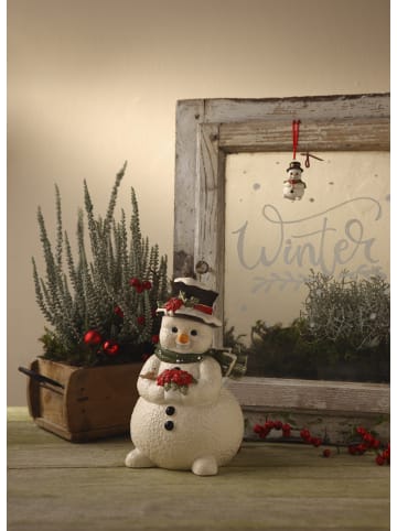 Goebel Figur " Schneemann - Im verschneiten Garten " in Bunt