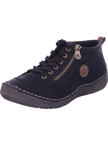 rieker Sneaker in schwarz/leo-nuss/wood