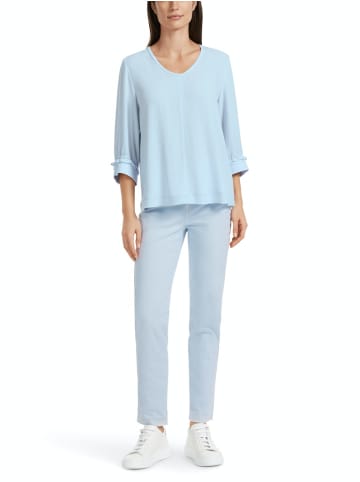 MARC CAIN Bluse in A-Linie in Blau