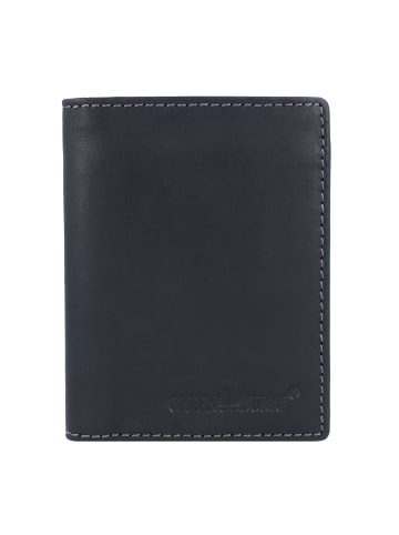 Greenburry Vintage Ausweisetui RFID Leder 9 cm in schwarz