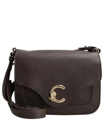 COCCINELLE C-Me - Umhängetasche S 21 cm (Farbe: cognac) in brunette