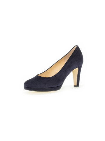 Gabor Fashion Plateau Pumps in Blau