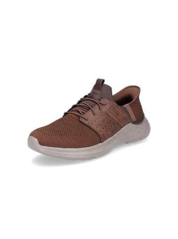 Skechers Slip-in Sneaker Garner Newick in Braun