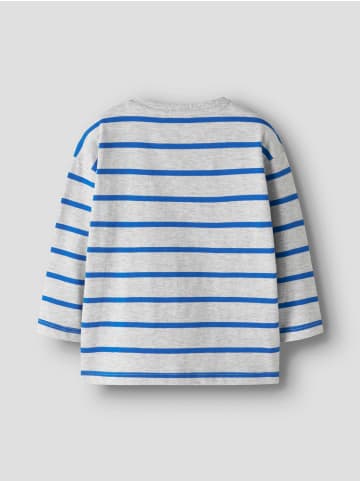 name it Nmmowens Langarmshirt in light grey melange