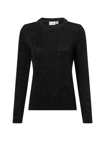 Vila Pullover VIDalo in schwarz silber - 0001