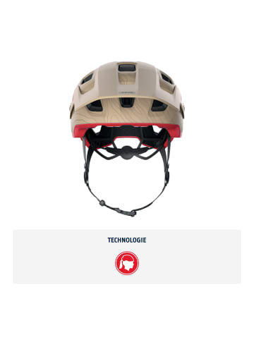 ABUS Fahrradhelm MoDrop in dusky camel