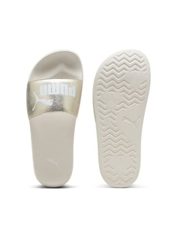 Puma Badeschuh "Leadcat 2.0 Metallic Whisper" in Gold
