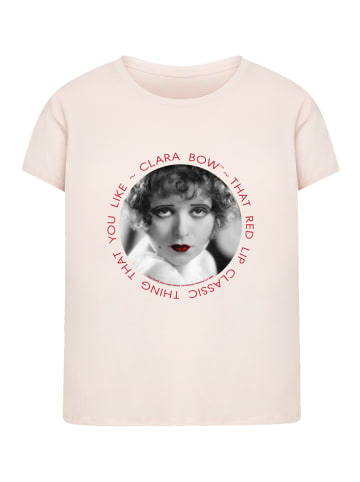 F4NT4STIC Box Tee Clara Bow That Red Lip Classic Thing Circle in pink