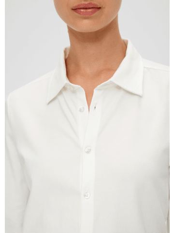 s.Oliver T-Shirt langarm in Creme