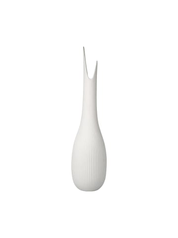 Goebel Vase Studio 8 Pure Raindrop in 41 cm in weiß