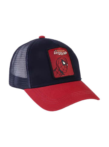 Spiderman Mesh Cap Kappe Sommer in Blau