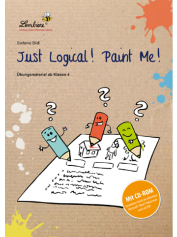Lernbiene Verlag Buch - Just Logical! Paint Me!, m. 1 CD-ROM