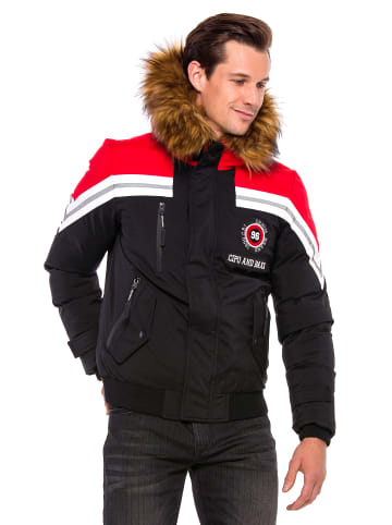 Cipo & Baxx Winterjacke in BLACK