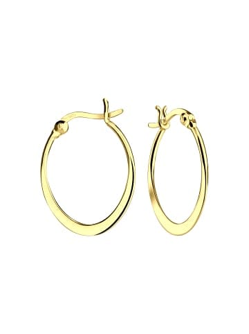 Alexander York Creolen FRENCH LOCK gold in 925 Sterling Silber, 2-tlg. in gold