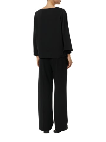 comma Blusenshirt in schwarz