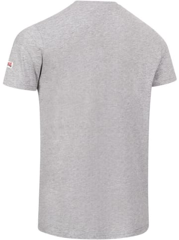 Lonsdale T-Shirt "Ll008 One Tone" in Grau