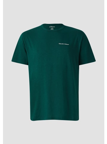 s.Oliver T-Shirt in 79D1_tannengrün