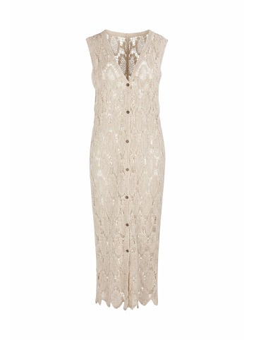 VIRITA Women Dress in Beige