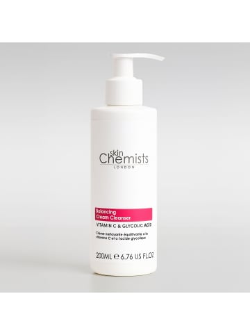 skinChemists Ausgleichende Vitamin C & Glykolsäure Creme-Reiniger 200ml