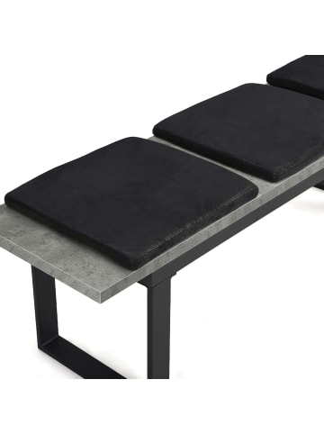 B&D Home Sitzbank LEA in Beton