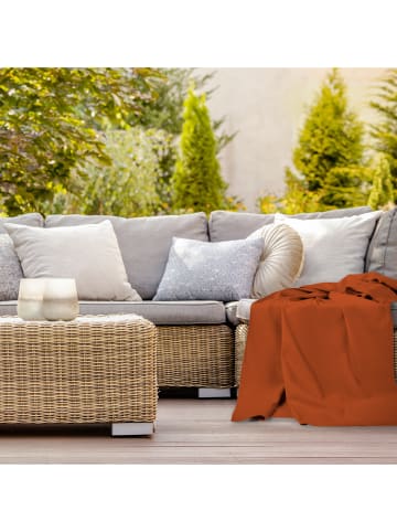 Setex Baumwolle, Waffelpiqué Sommerdecke in cognac