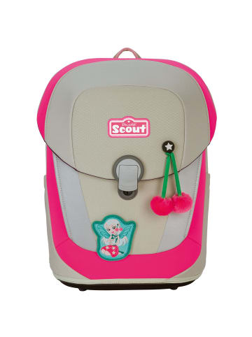 Scout Sunny II Schulranzenset 4tlg. in pink cherry