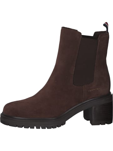 Tommy Hilfiger Chelsea Boots in Truffle Brown