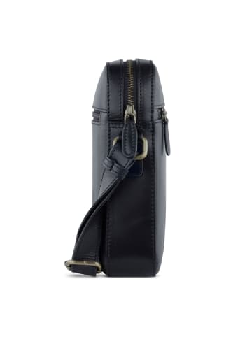 Bugatti Remo Umhängetasche Leder 20 cm schwarz