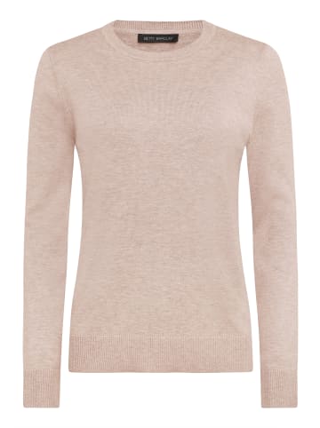 Betty Barclay Strickpullover mit U-Boot-Ausschnitt in Funghi  Melange