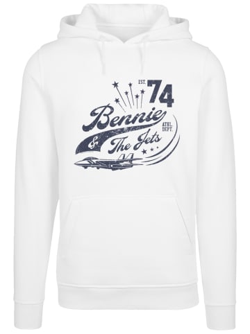 F4NT4STIC Hoodie Elton John Bennie And The Jets in weiß
