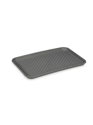 relaxdays 3 x Schuhabtropfschale in Grau - (B)60 x (H)3 x (T)40 cm