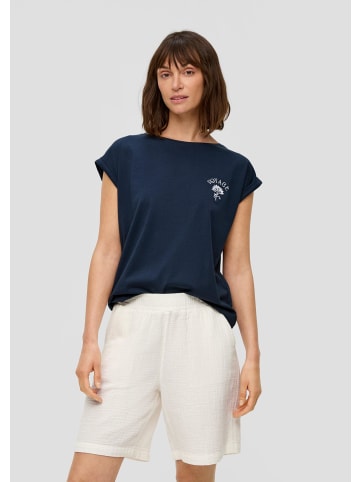 s.Oliver T-Shirt in 58D2_tiefblau