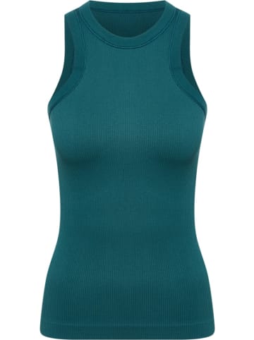 Hummel Top "Pulse Seamless Rib W Tank Top" in Grün