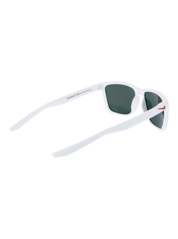Nike Unisex Sonnenbrille Quadratisch Weiß