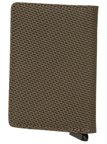 Secrid Geldbörse Slimwallet Carbon in Khaki